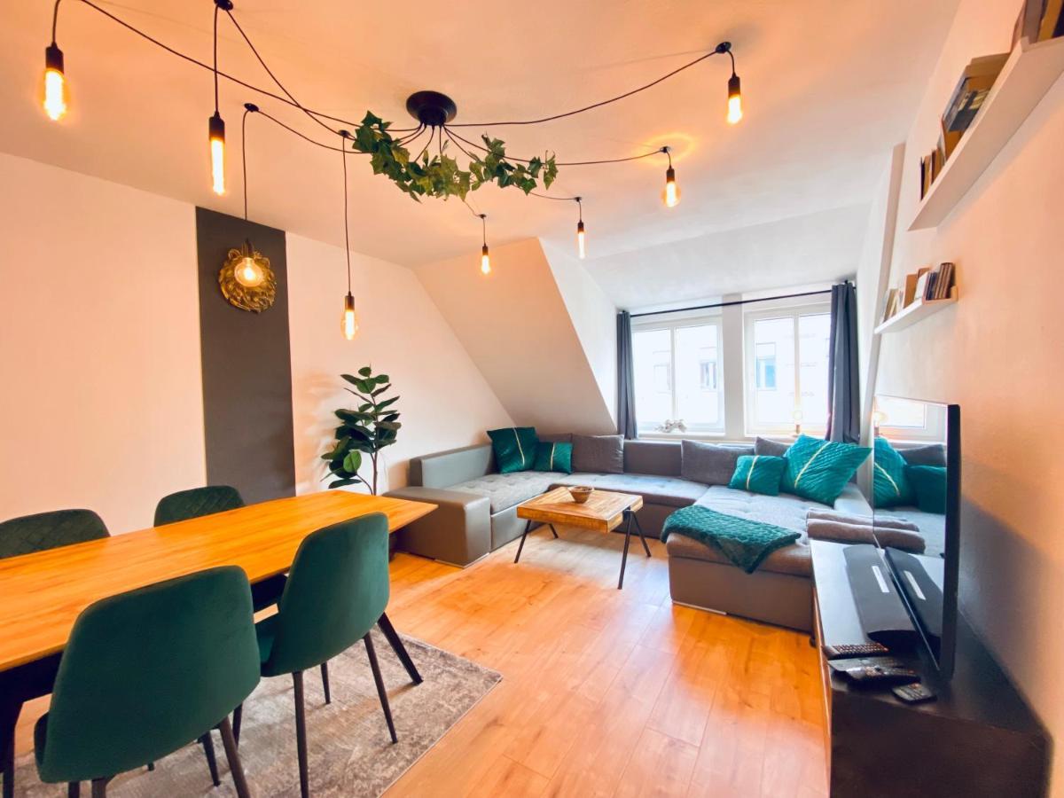 * 2Br Flat Near Karl-Heine-Kanal Leipzig Luaran gambar